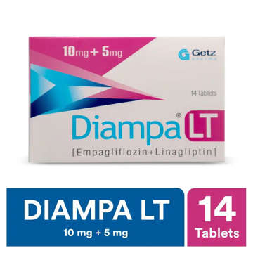 Picture of Diampa Lt 10+5mg Tab 7x2s
